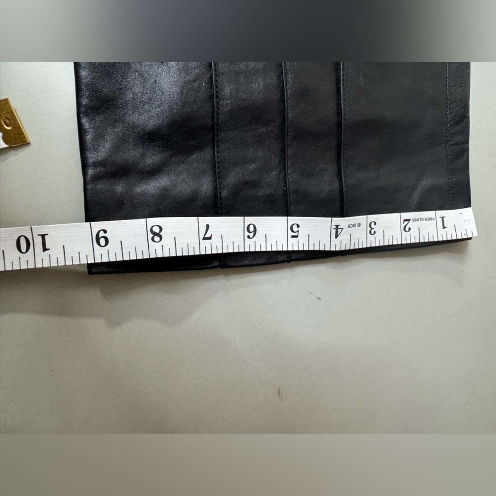 Rudsak Black Genuine Leather Pants — Size 6 - Picture 17 of 17